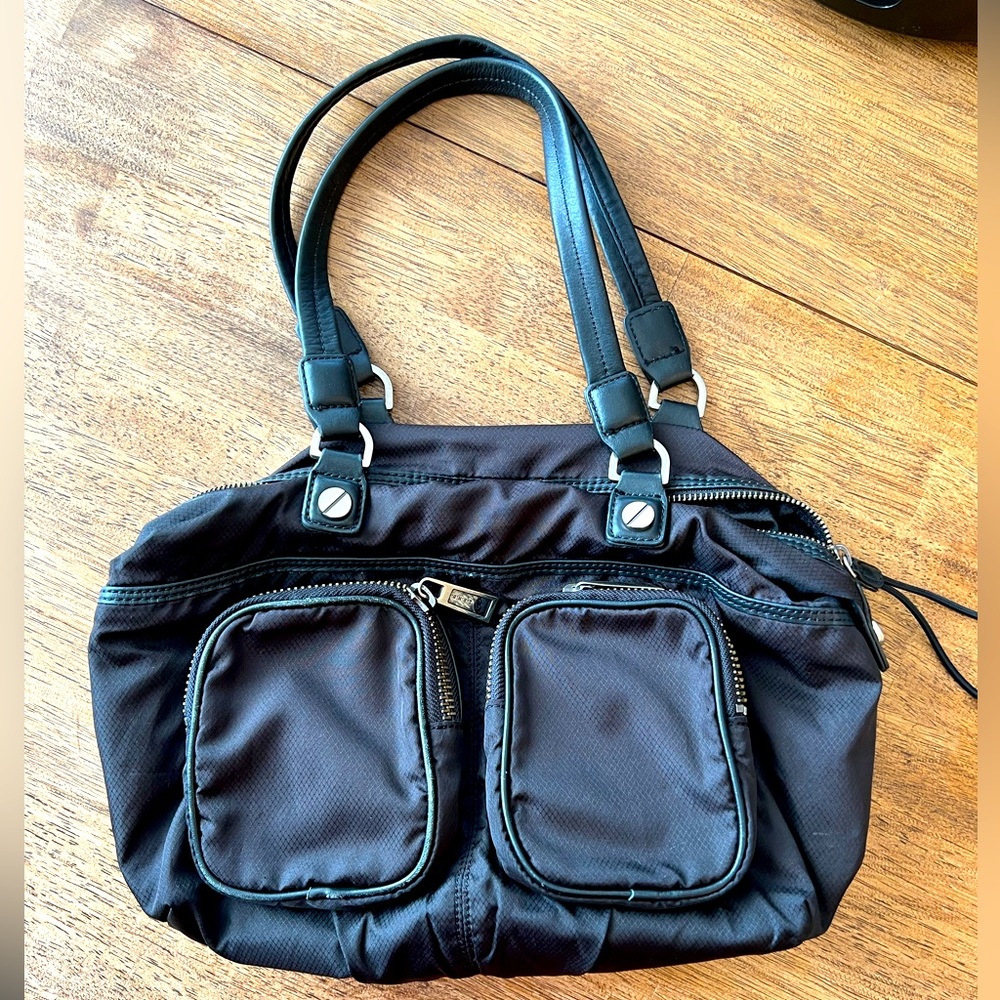 Vintage Nylon LAMB Shoulder Bag
